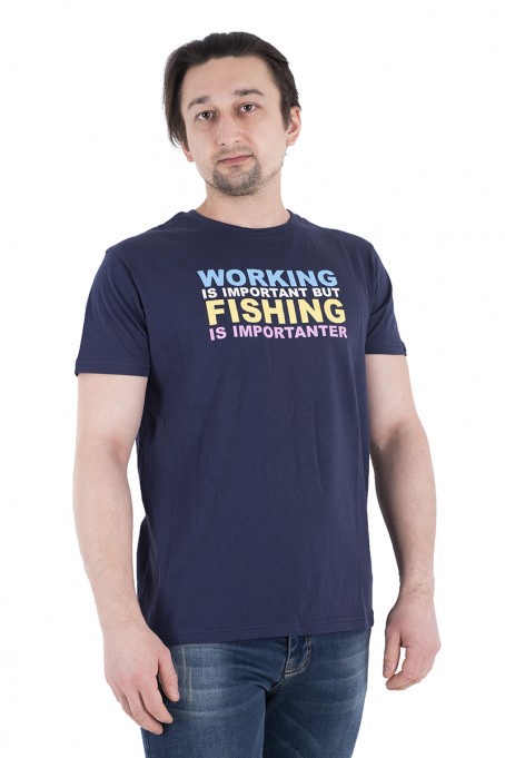 T-Shirt "FISHING" Battery