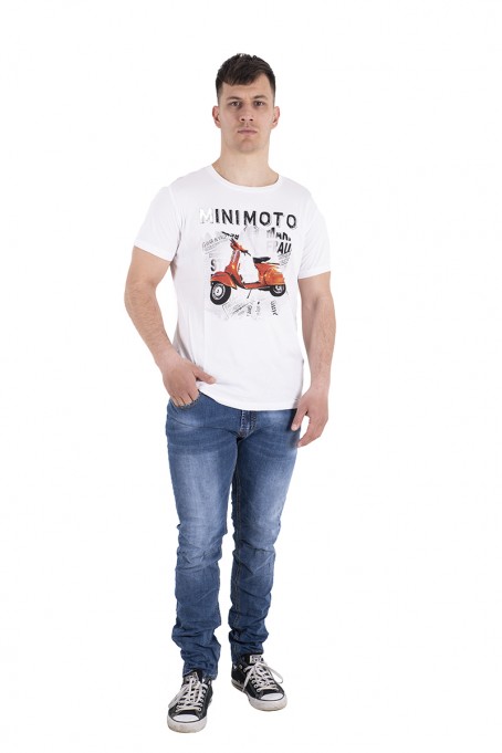 T-Shirt "MINI MOTO" Free line