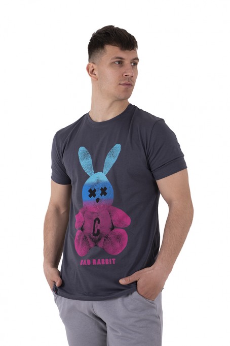 T-Shirt "BAD RABBIT"Clever